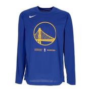 Nike Golden State Warriors Långärmad T-shirt Blue, Herr