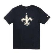 Nike NFL Logotyp T-shirt New Orleans Saints Black, Herr