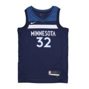 Nike Basketball Tank Top Swingman Icon Edition Blue, Herr