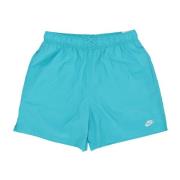 Nike Flow Simshorts med Mesh Blue, Herr