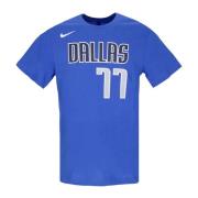 Nike Luka Doncic NBA Tee Blue, Herr