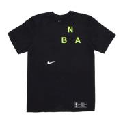 Nike NBA Team Essential Tee Svart Black, Herr