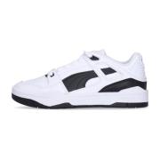 Puma Låg Läder Sneaker Vit/Svart White, Herr