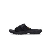 Teva Svart Slide Sandal med Justerbara Remmar Black, Herr