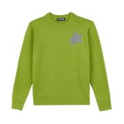 Vilebrequin Herr ull och kaschmir sköldpaddsweater Green, Herr