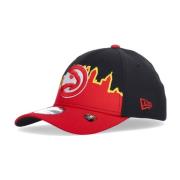 New Era Atlanta Hawks Böjd Skärmkeps Multicolor, Unisex