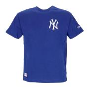 New Era MLB League Essentials Oversized Tee Blue, Herr