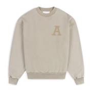 Axel Arigato State Tvättad Sweatshirt Brown, Herr