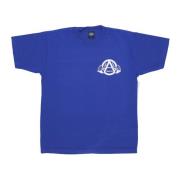 Obey Klassisk Box Tee T-shirt Silketryck Blue, Herr