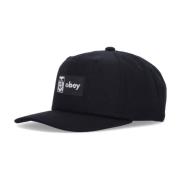 Obey Klassisk Snapback Böjd Skärmkeps Svart Black, Herr