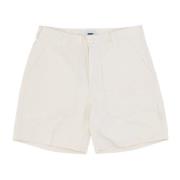 Obey Verktyg Twill Korta Byxor White, Herr