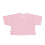 Obey Mesh Top Tee Piroutte T-Shirt Pink, Dam