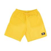 HUF Citrongul Badshorts med Fickor Yellow, Herr