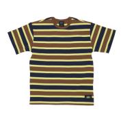 HUF Randig Stickad T-shirt Multicolor, Herr