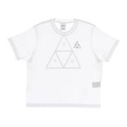 HUF Vit Relax Tee med Triple Triangle White, Dam