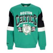 Mitchell & Ness Boston Celtics Crew Neck Sweatshirt Green, Herr