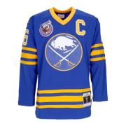 Mitchell & Ness Vintage NHL Hockeyjacka Lafontaine Blå Blue, Herr