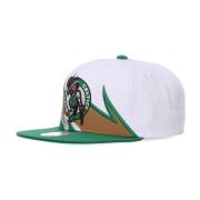 Mitchell & Ness Boston Celtics Snapback Cap White, Herr