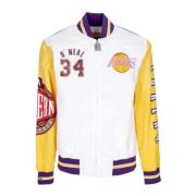 Mitchell & Ness NBA Burst Bomber Jacket Shaquille Oneal Multicolor, He...