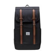 Herschel Svart Retreat Ryggsäck Black, Unisex