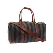 Fendi Vintage Pre-owned Canvas fendi-vskor Brown, Dam