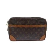 Louis Vuitton Vintage Pre-owned Canvas louis-vuitton-vskor Brown, Dam