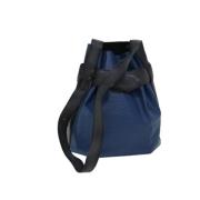 Louis Vuitton Vintage Pre-owned Laeder louis-vuitton-vskor Blue, Dam