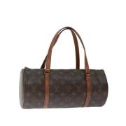 Louis Vuitton Vintage Pre-owned Canvas handvskor Brown, Dam