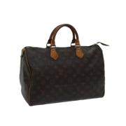 Louis Vuitton Vintage Pre-owned Canvas louis-vuitton-vskor Brown, Dam