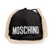 Moschino Öronklaffsmössa Black, Unisex