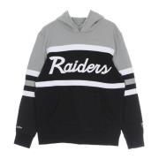 Mitchell & Ness Oakland Raiders NFL Hoodie Black, Herr