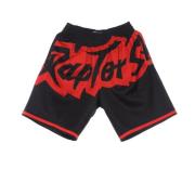 Mitchell & Ness Raptors Basketball Shorts Hardwood Classics Black, Her...