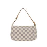 Louis Vuitton Vintage Pre-owned Canvas louis-vuitton-vskor Beige, Dam