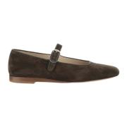 Le Monde Beryl Gröna Mocka Ballet Flats Green, Dam