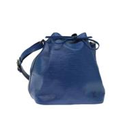 Louis Vuitton Vintage Pre-owned Laeder louis-vuitton-vskor Blue, Dam