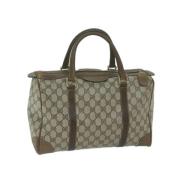 Gucci Vintage Pre-owned Canvas gucci-vskor Beige, Dam