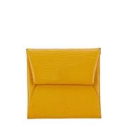 Hermès Vintage Pre-owned Tyg kuvertvskor Yellow, Dam