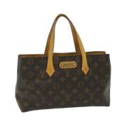 Louis Vuitton Vintage Pre-owned Canvas louis-vuitton-vskor Brown, Dam