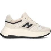 Hogan Beige Mesh Sneakers Dam Skor Beige, Dam