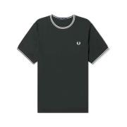 Fred Perry Twin Tipped Tee Night Green Green, Herr