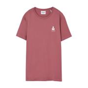 Isabel Marant Rosa Logotyp T-shirt Pink, Dam