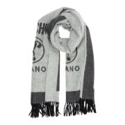 Moschino Fringad Ullsjal Gray, Dam