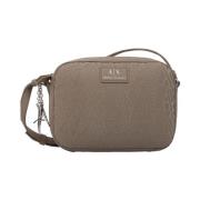 Armani Exchange Messenger Bags Beige, Dam