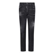 Dsquared2 Slim Fit Jeans Black, Herr