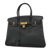 Hermès Vintage Pre-owned Tyg handvskor Black, Dam