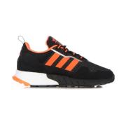 Adidas Boost Herr Låg Sneaker - Kärna Svart/Orange/Silver Black, Herr