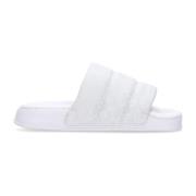 Adidas Essential Jacquard Slipper Cloud White White, Dam