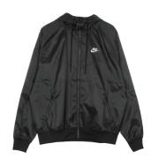 Nike Sportswear Windrunner Hooded Jacket Svart/Vit Black, Dam