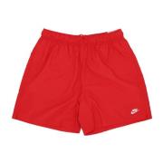 Nike Mesh Swim Shorts med Fickor Red, Herr