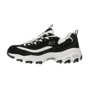 Skechers D'Lites Biggest Fan Sneakers Black, Dam